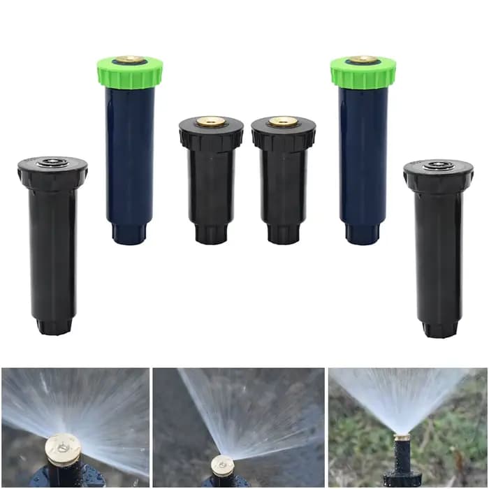 1/2 pouces filetage interne 90 180 360 degrés aménagement paysager Popup arroseurs jardin eau Irriga