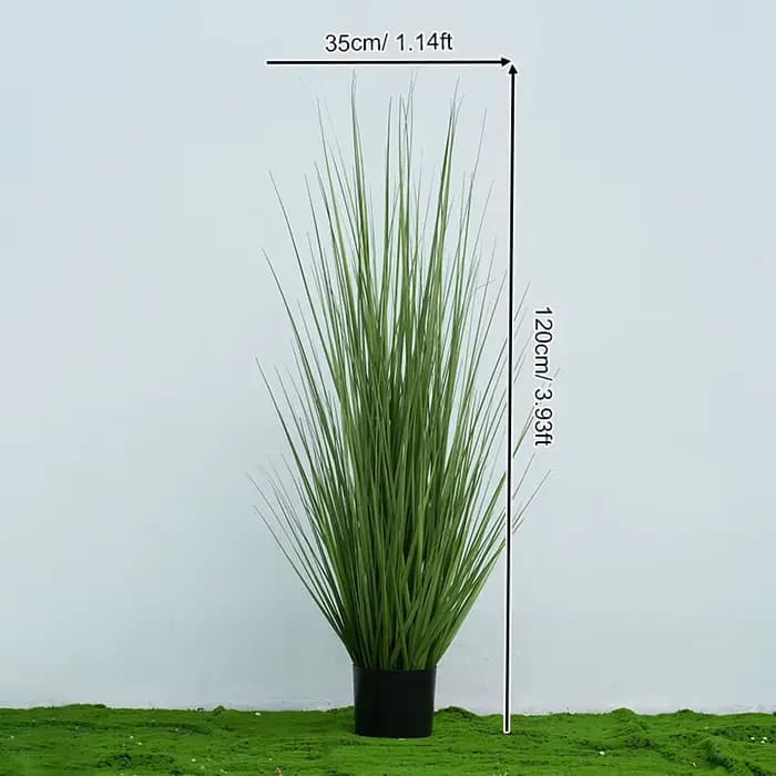 Grande plante verte bonsaï artificielle avec pot, 120cm, décorations d'intérieur et d'extérieur, jar