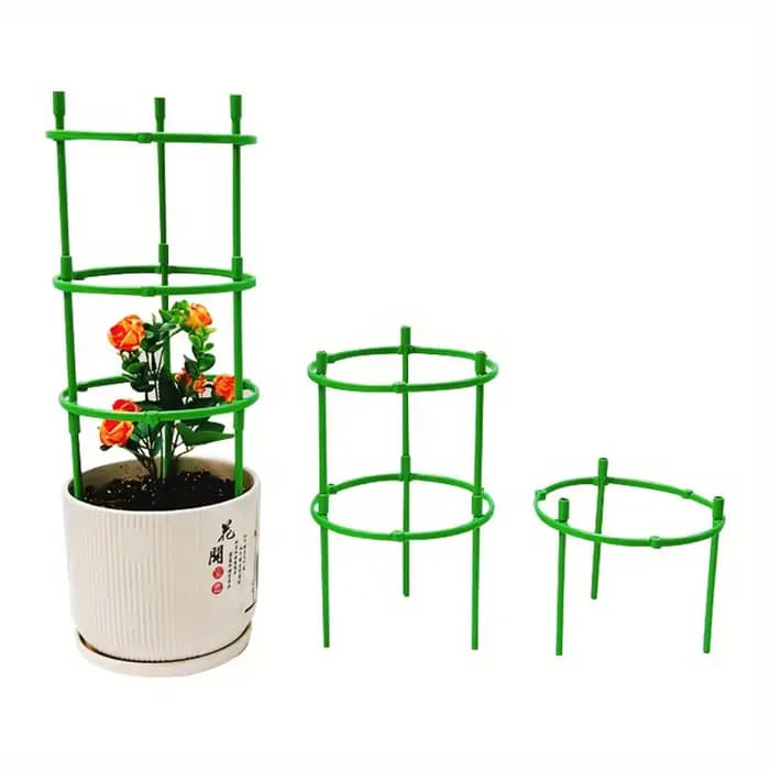 Support de plante en treillis pour le jardin, cages à tomate, degré de rouille, petit concombre, piq