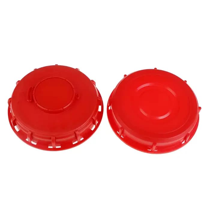 Couvercle IBC rouge, stockage d'eau et de liquide, raccord de réservoir IBC, adaptateur de capuchon 