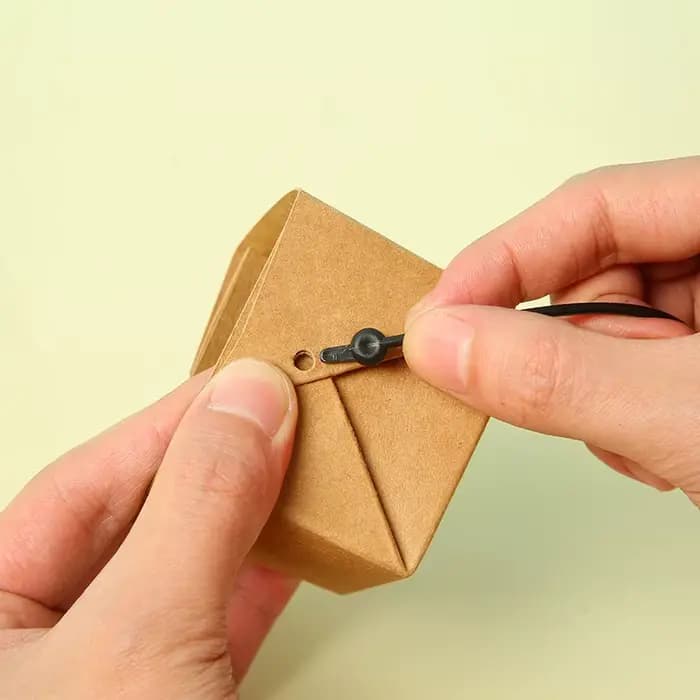Boîte à plantes succulentes en pot en papier Kraft, 5 à 20 pièces, boîte en papier portable, décorat
