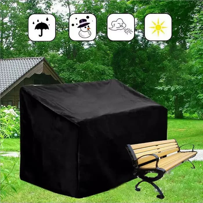 Juste de Protection Imperméable pour Banc de Jardin, Couverture Anti-Poussière, pour Meubles d'Extér