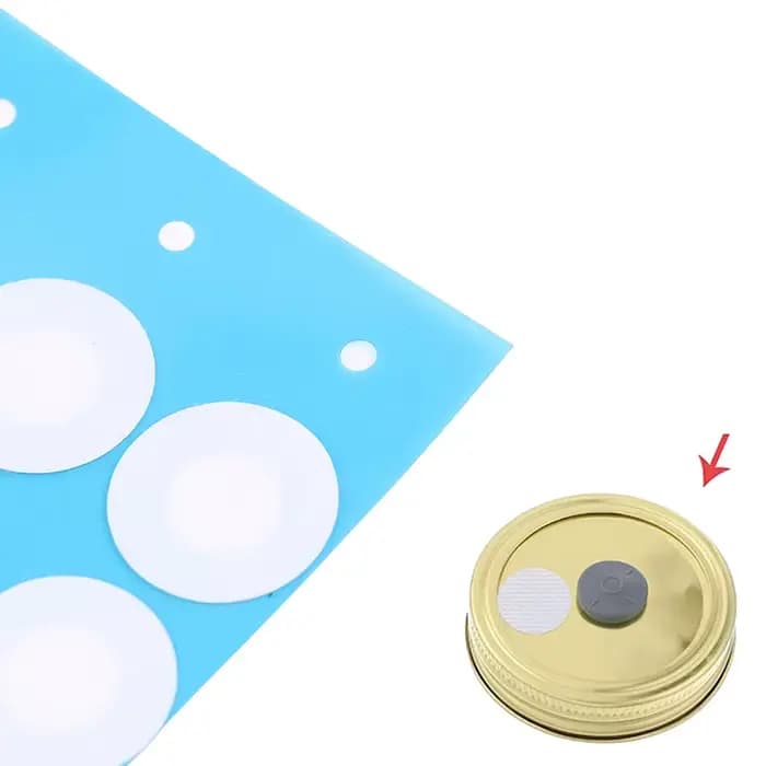 Membrane hydrophobe respirante, filtre à mailles, couvercle stérile, approvisionnement en laboratoir