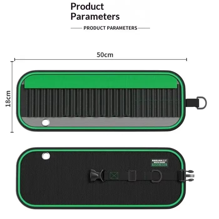 Boîte à outils électrique professionnelle en tissu Oxford, sac de rangement portable pour électricie