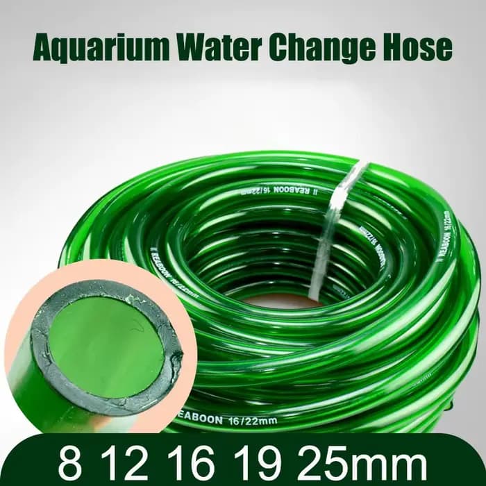 Tuyau vert pour Aquarium, 8-19mm, pour pompe à eau, filtre, accessoires, Tube, outil de nettoyage d'