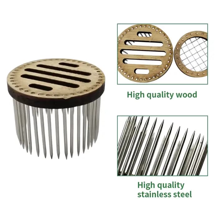 Cage à abeilles en bois, Type d'aiguille en acier inoxydable, receveur, salle d'isolation, équipemen