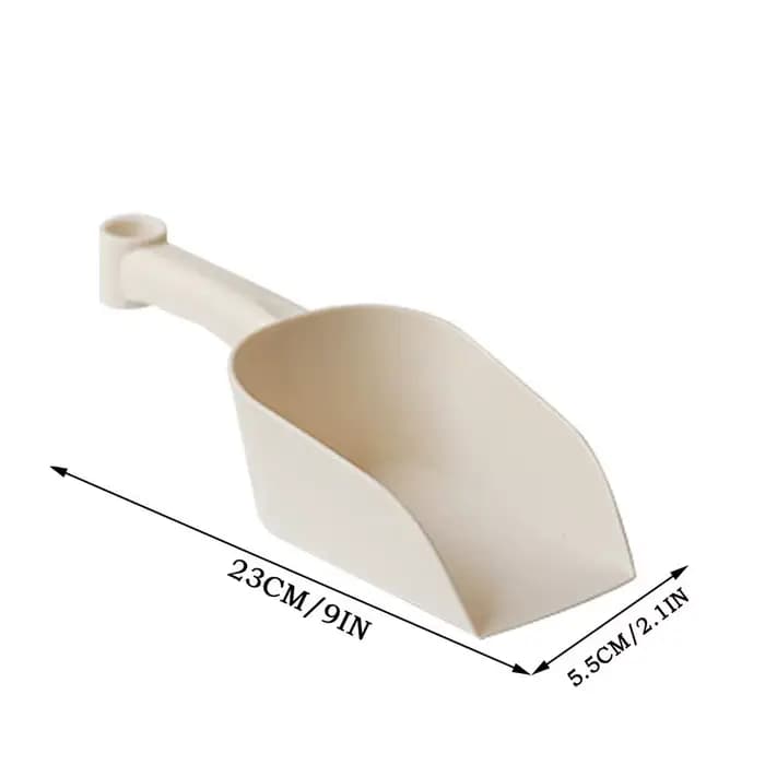 Cuillère de jardin multifonction en plastique, pelle à terre pratique pour le compost, la plantation
