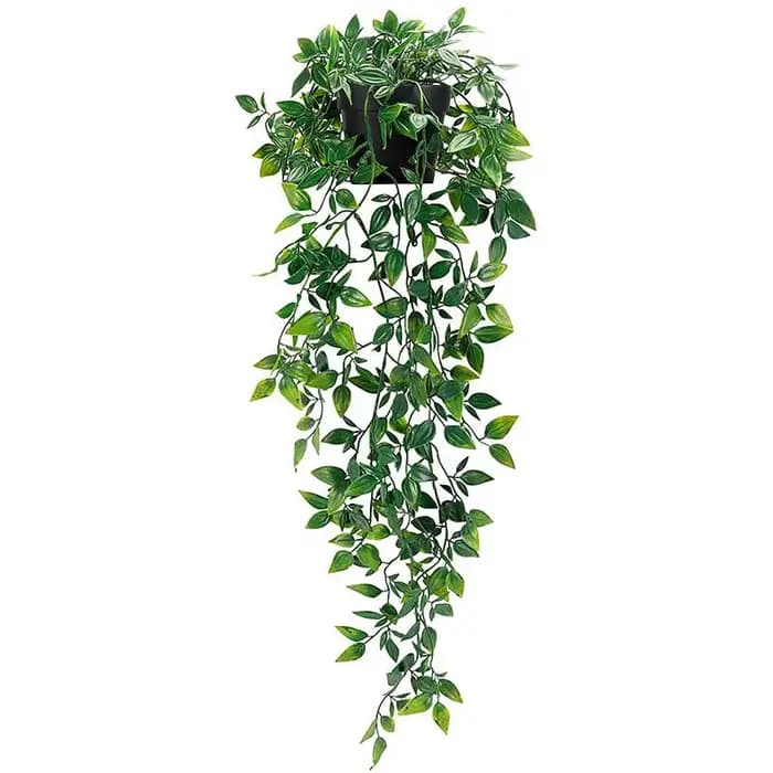 Plante de Lierre Artificielle en Plastique avec Pots, Décoration d'Arche de Festival de Mariage, Reb