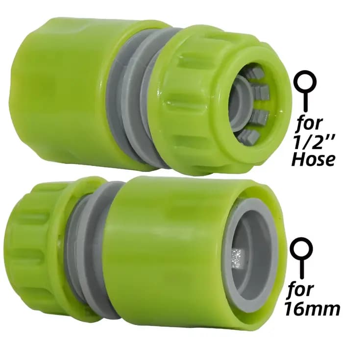 Sprycle 5 pièces 1/2 pouces tuyau d'arrosage connecteur rapide 16mm raccord de tuyau adaptateur de r