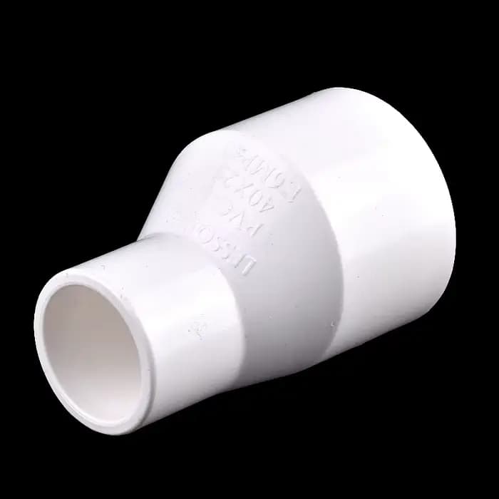 Connecteur droit excentrique en PVC, connecteur pour tuyau d'eau d'irrigation de jardin, accessoires