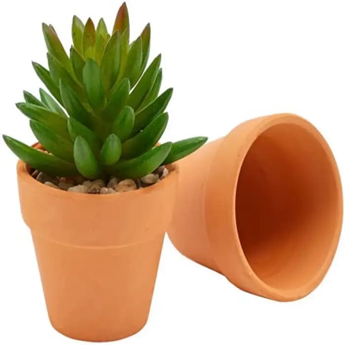 Pots Terra Cotta de 1.8 pouces, 16 pièces, jardinière en poterie, Pots de fleurs Cactus, Pot Succule