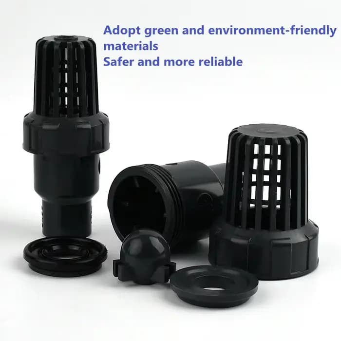 I.D 20 ~ 200mm vanne de fond UPVC avec pompe à eau de contrôle sortie d'entrée d'eau filtre UPVC Aqu