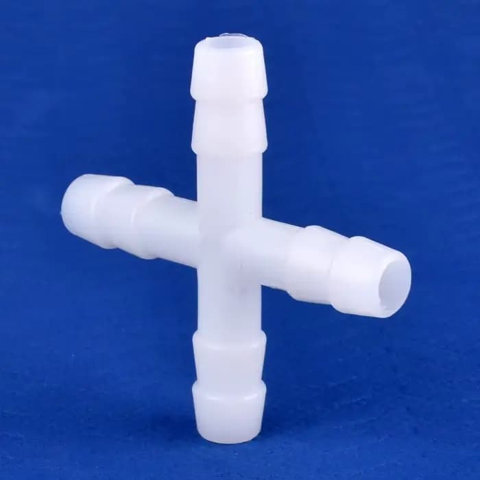 Connecteur croisé PE 8mm 10mm, 5 à 500 pièces, tuyau de pompe à Air pour réservoir d'aquarium, Joint