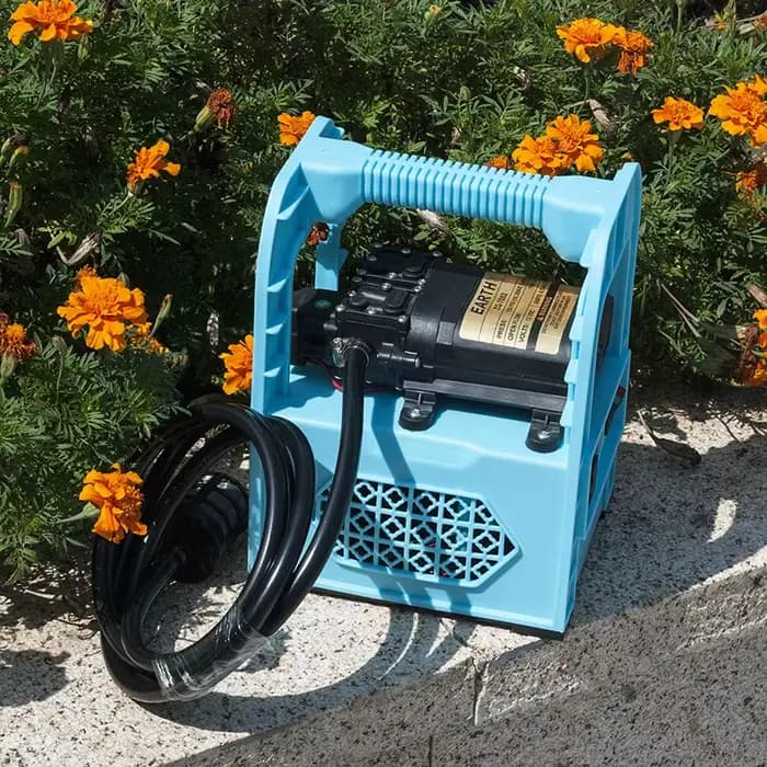 Pompe de pulvérisation électrique Portable, 1 pièce, pompe à eau Rechargeable, lavage de voiture, Ir