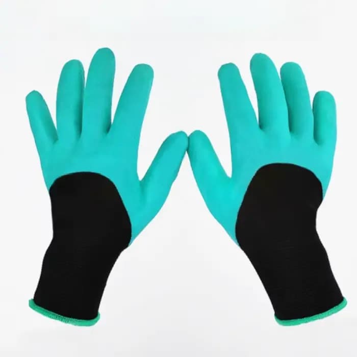 Gants de jardin avec griffes, gants de jardinage respirants, pour la plantation, gants de jardin rés