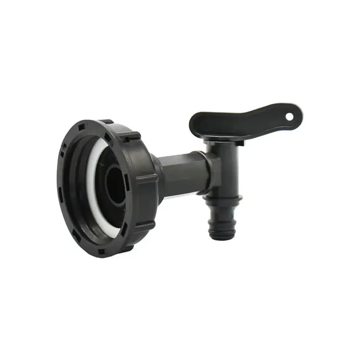 Adaptateur précieux S60 IBC, filetage 3/4 ", vanne d'irrigation du robinet, connecteurs d'eau de jar