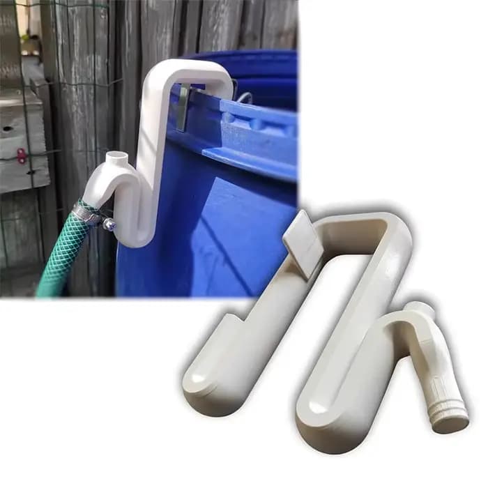 Kit de tuyau de Siphon auto-amorçante, transfert d'eau de pluie et de trop-plein pour un Drainage au