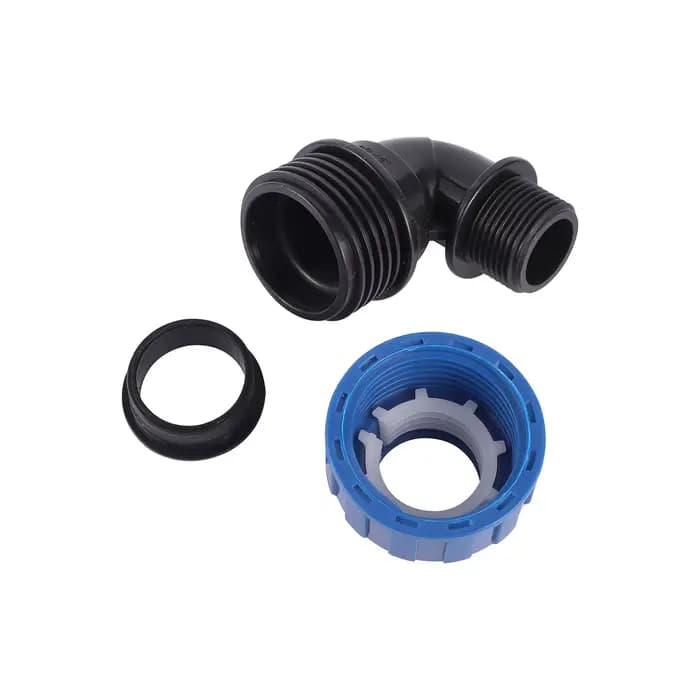 Adaptateur de connecteur de tuyau PE mâle, raccords en T coudés, raccords de tuyaux d'irrigation agr