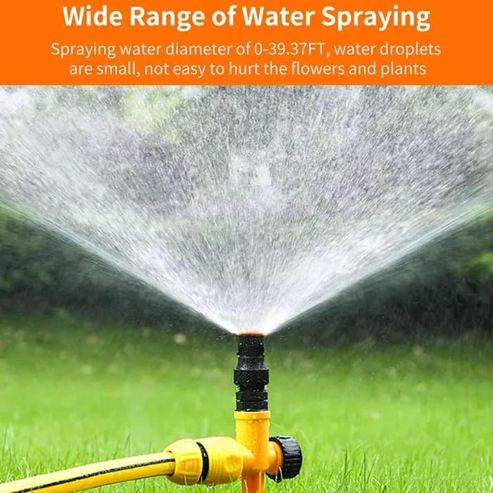 Système d'arrosage automatique pour jardin, Rotation à 360 °, Irrigation, Agriculture, pelouse, ferm