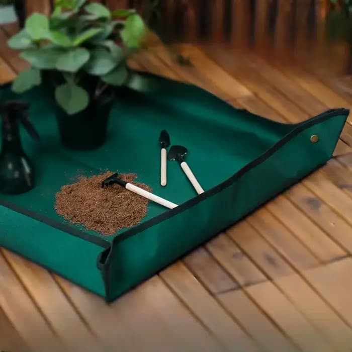 Tapis de plantation en tissu Oxford, imperméable, tapis de greffe de jardinage, pliable, pour plante