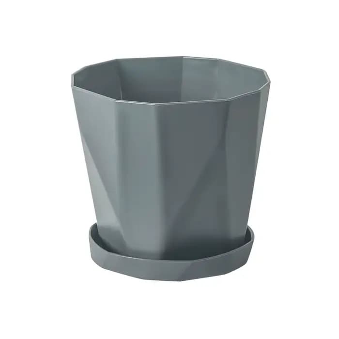Pot de plante hydroponique avec poignée, jardinière auto-arrosante durable, pot de fleur paresseux, 