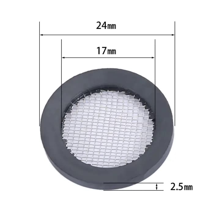 Joint torique pour tuyau d'étanchéité, 50 pièces, 1/2 "3/4", rondelle en caoutchouc plate avec filtr