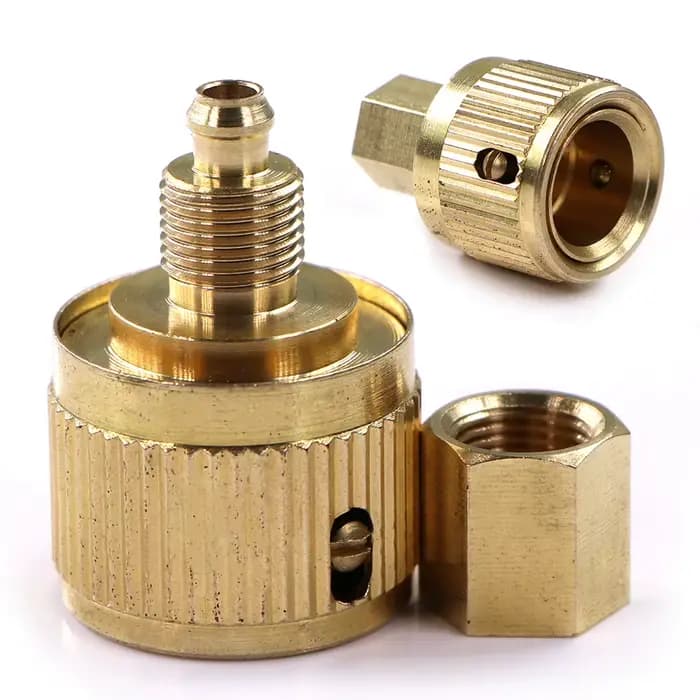Adaptateur de Tuyau d'Arrosage de Jardin en Laiton, Connecteur Rapide, Raccord d'Irrigation, Rallong