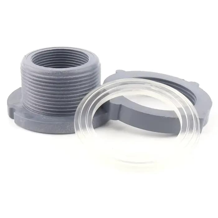Connecteur d'Eau Précieux en PVC de 1/2, 3/4 et 1 Pouce, Accessoires de Tuyaux de Vidange pour Aquar