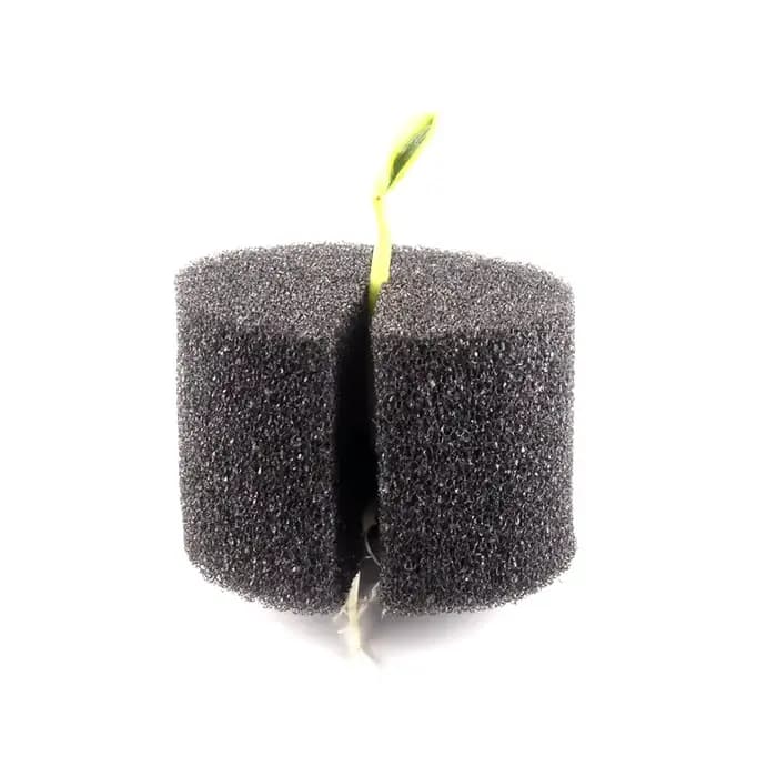 Paniers hydroponiques noirs, 50 pièces, éponge de plantation de légumes de jardin, Pots de pépinière