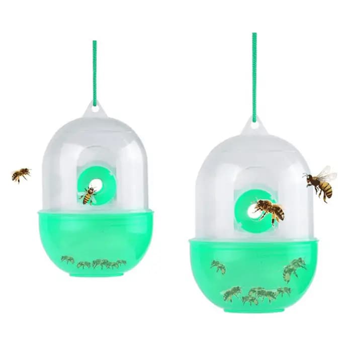 Piège à mouches suspendu réutilisable pour l'extérieur, attrape-mouche, attrape-apiculture, Cage, éq
