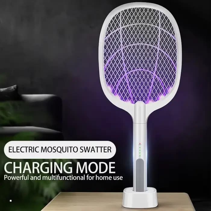 Lampe anti-moustique électrique pliable, Rechargeable par USB, raquette anti-moustiques, tapette à m
