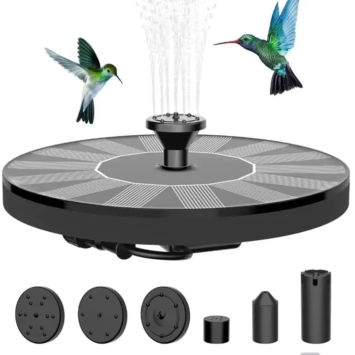 Fontaine solaire pour piscine extérieure, pompe essentielle en été, adaptée aux étangs, aux piscines