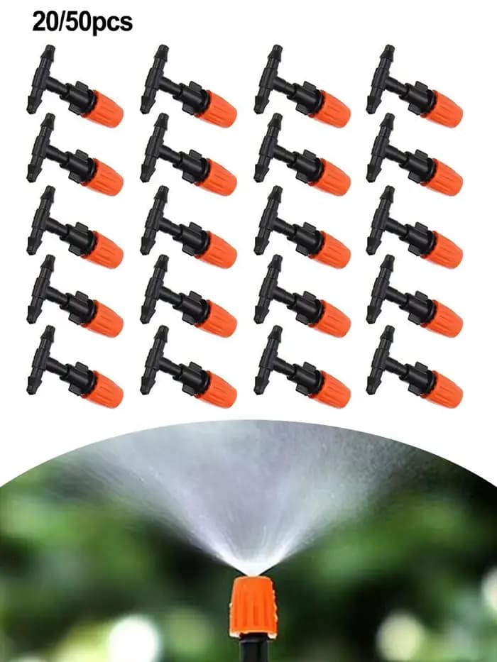 Système d'irrigation commutable réglable, micro goutte-à-goutte, arroseurs d'arrosage, goutteurs éme