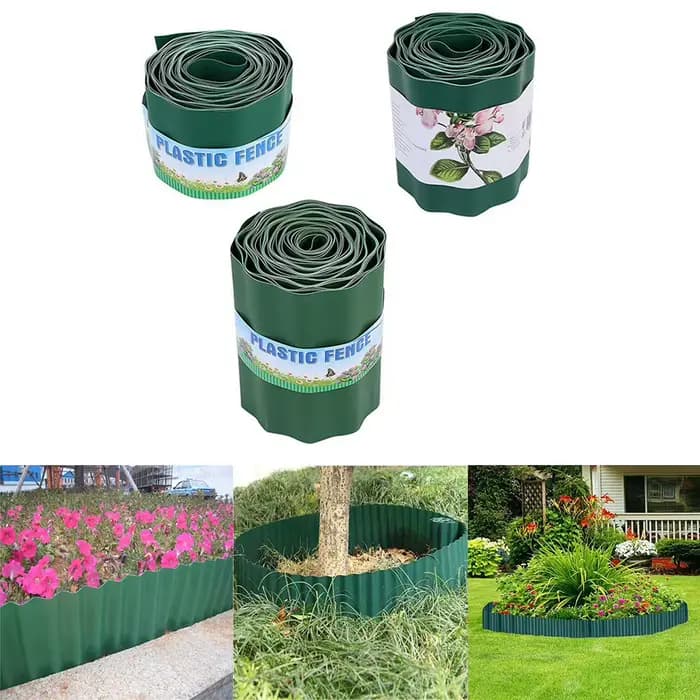 9M jardin herbe pelouse bord bordure clôture chemin Flexible pelouse bordure extérieure paysage clôt