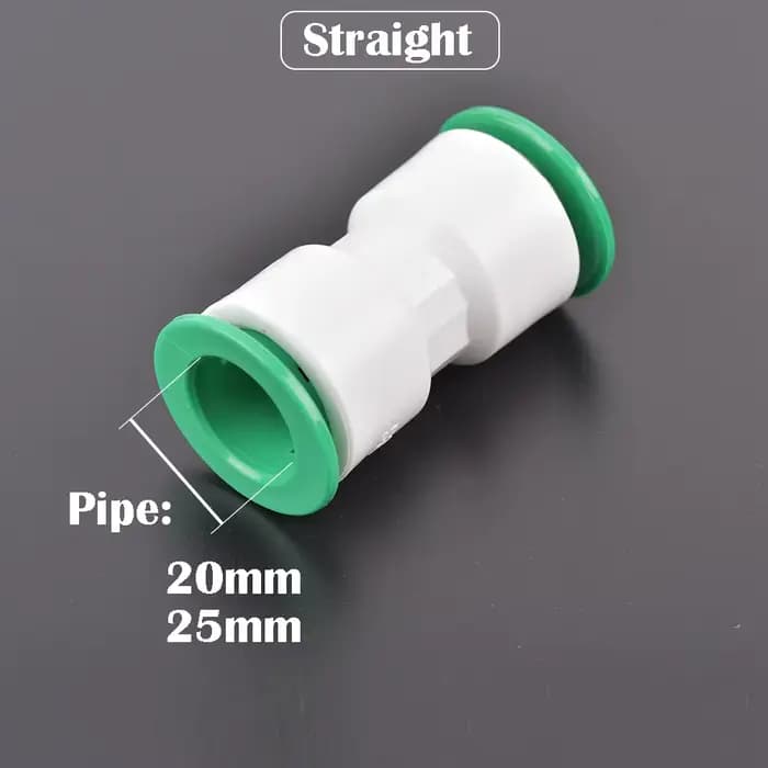 Raccords de assujetde tuyau d'eau PE PVC PPR, connecteur rapide, d'argile de jardin, décoration de l