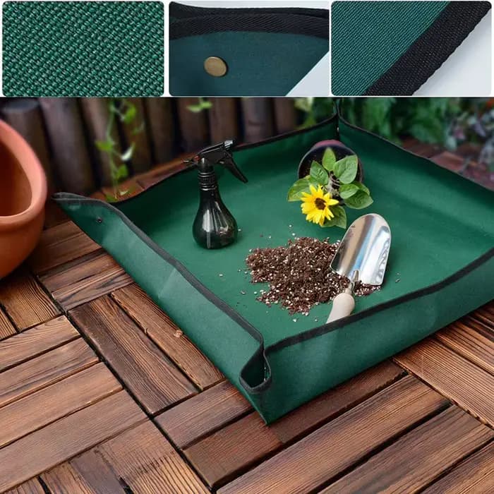 Tapis de plantation en tissu Oxford, imperméable, tapis de greffe de jardinage, pliable, pour plante