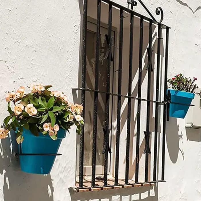 Support de Pot de fleur mural, anneau de support de Pot de jardinière, support de jardinières pour d