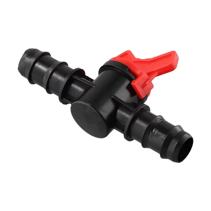 1 pièce Robinet d'arrêt à bille 16mm 20mm 25mm, Raccord de raccordement pour tuyau PE PN4, Tuyau d'i