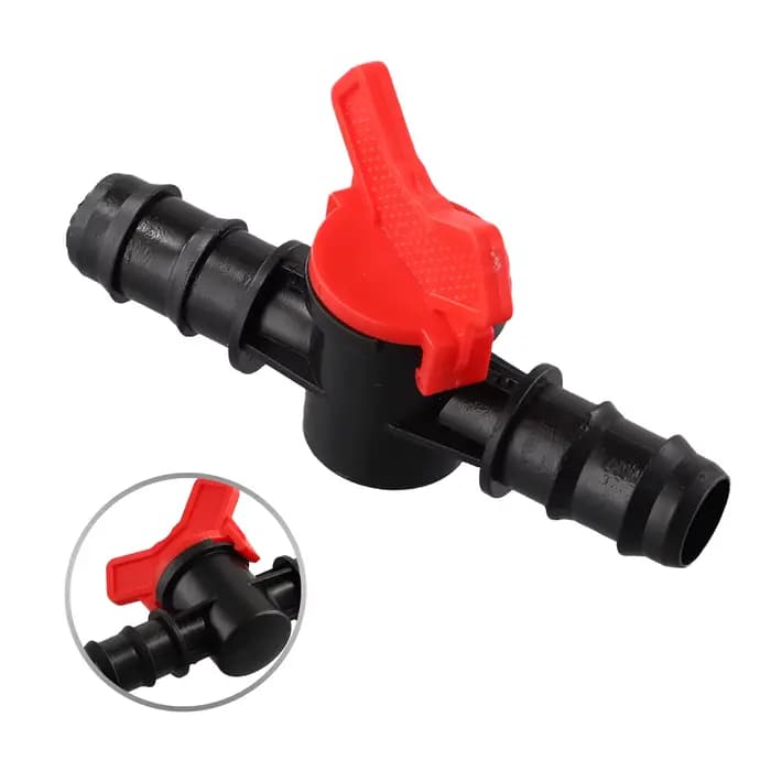 1 pièce Robinet d'arrêt à bille 16mm 20mm 25mm, Raccord de raccordement pour tuyau PE PN4, Tuyau d'i