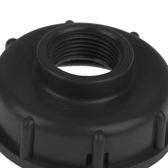Réservoir Ibc Durable adapté au capuchon fileté grossier S60X6, filetage femelle de 60mm à connecteu