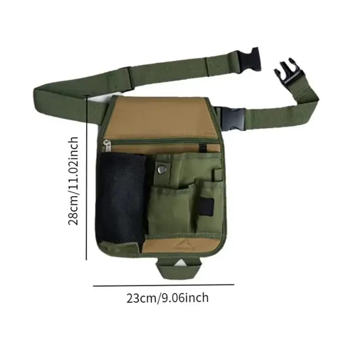 Ceinture à outils de jardin, ceinture de taille réglable pratique, organisateur pratique pour menuis