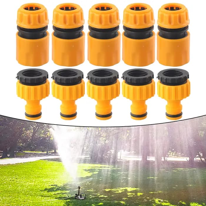 Adaptateur fileté pour tuyau d'eau, connecteur rapide, robinet d'eau Graden, 3/4 pouces, 1/2 pouces,