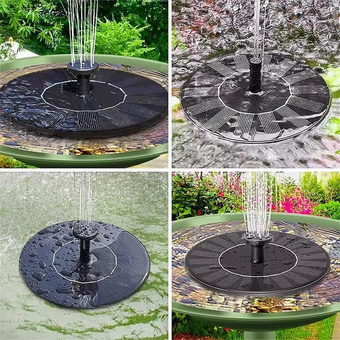 Fontaine solaire pour piscine extérieure, pompe essentielle en été, adaptée aux étangs, aux piscines