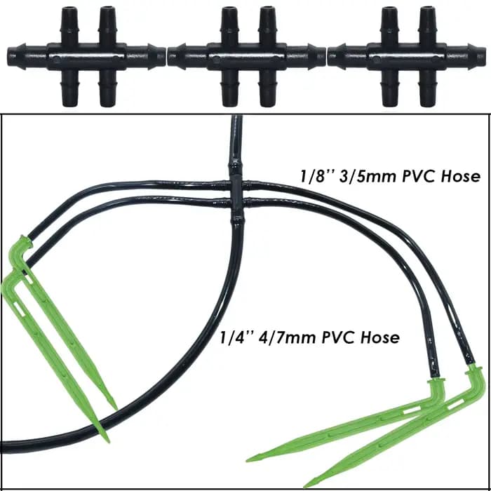 KESLA-Kit de système d'irrigation goutte à goutte automatique, 4/7mm à 3/5mm, tuyau émetteur pour ja