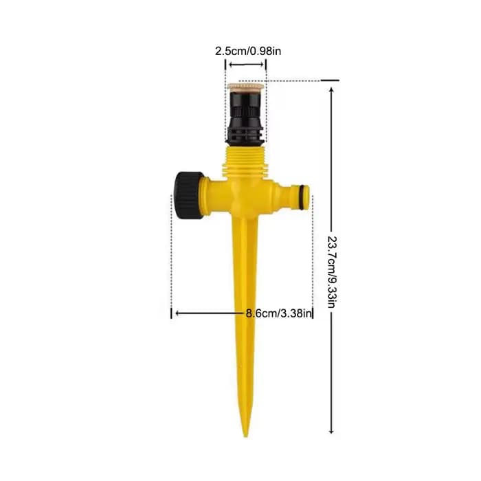 Système d'arrosage automatique pour jardin, Rotation à 360 °, Irrigation, Agriculture, pelouse, ferm