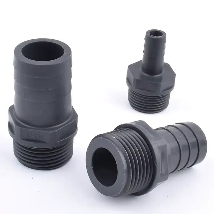 1/5 pièces 1/2 "3/4" 1 "filetage mâle à 8-16mm connecteurs pagode connecteur de tuyau d'arrosage de 