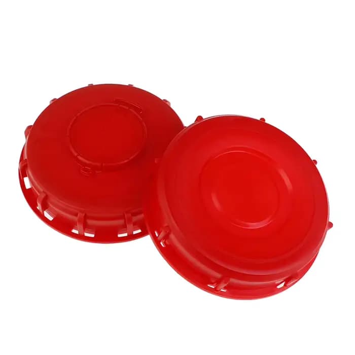 Couvercle IBC rouge, stockage d'eau et de liquide, raccord de réservoir IBC, adaptateur de capuchon 