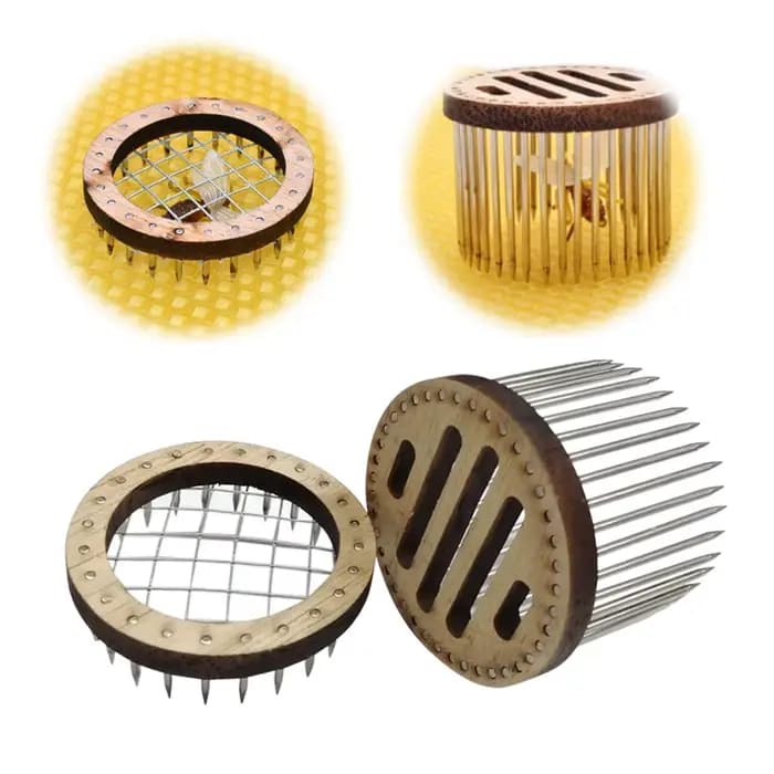 Cage à abeilles en bois, Type d'aiguille en acier inoxydable, receveur, salle d'isolation, équipemen
