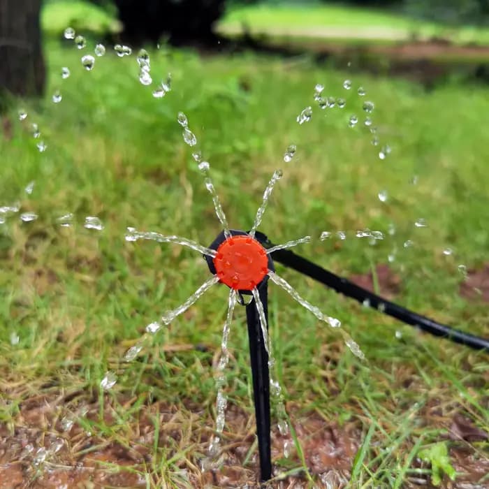 OASIS 50-1000 pièces jardin 1/4 "piquet fixe tiges Support 11cm 20cm pour l'irrigation goutte à gout