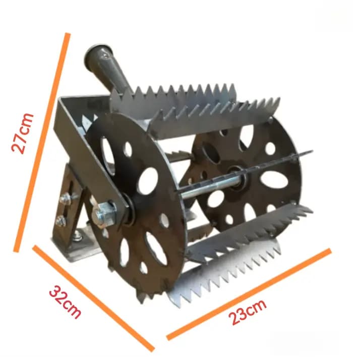 Tête de désherbage pour cultivateur, ferme de jardinage, tête de désherbage robuste, outil de démont